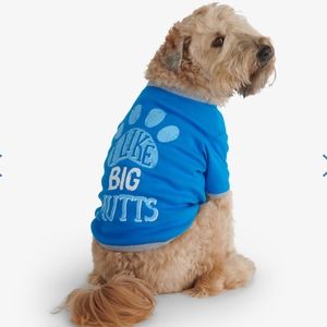 Little Blue House Big Mutts Dog Tee Size M